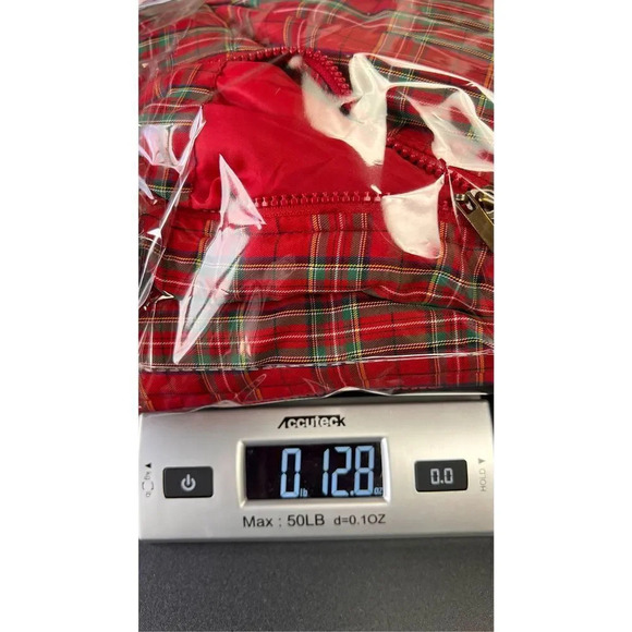 Charter Club Womens Red & Green Plaid Sleeveless Full-Zip Vest Size SM - Picture 9 of 10